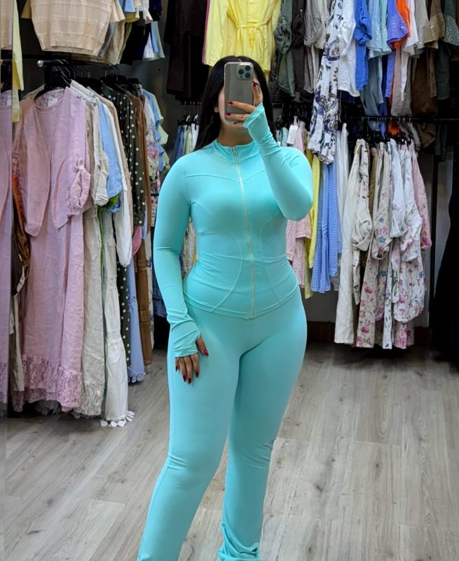 Ensemble Sporte Turquoise clair