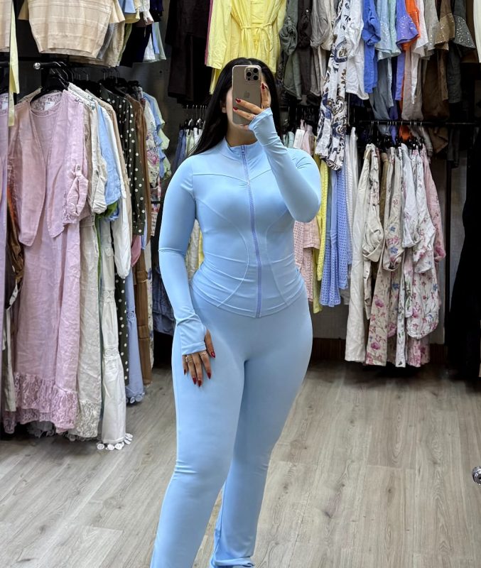 Ensemble Sporte Bleu Ciel